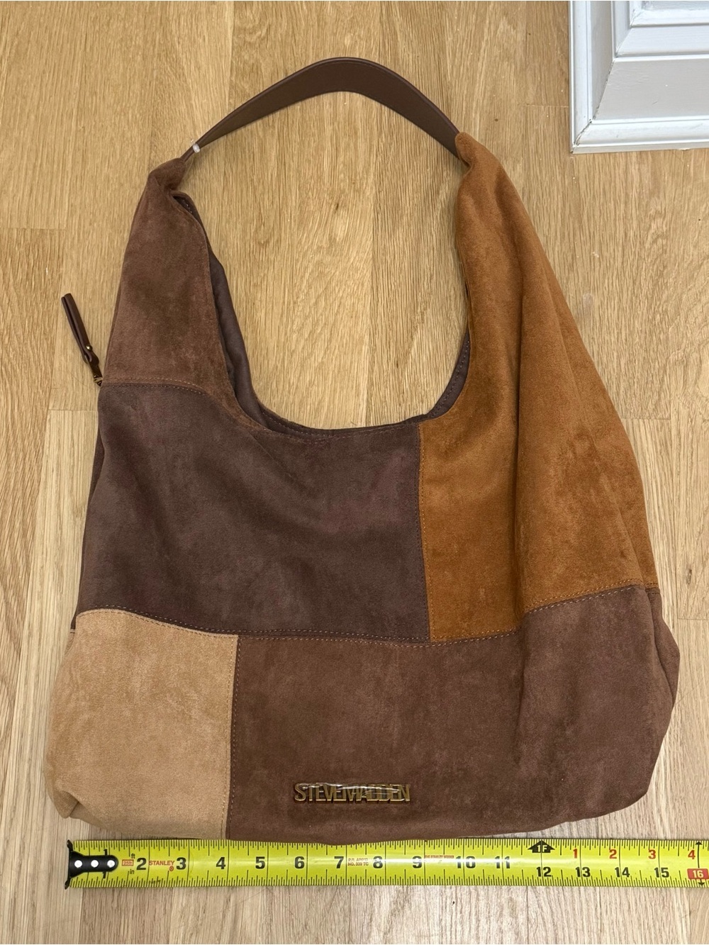 Steve Madden BCarey Patchwork Hobo & Crossbody Bag Set - Picture 8 of 14
